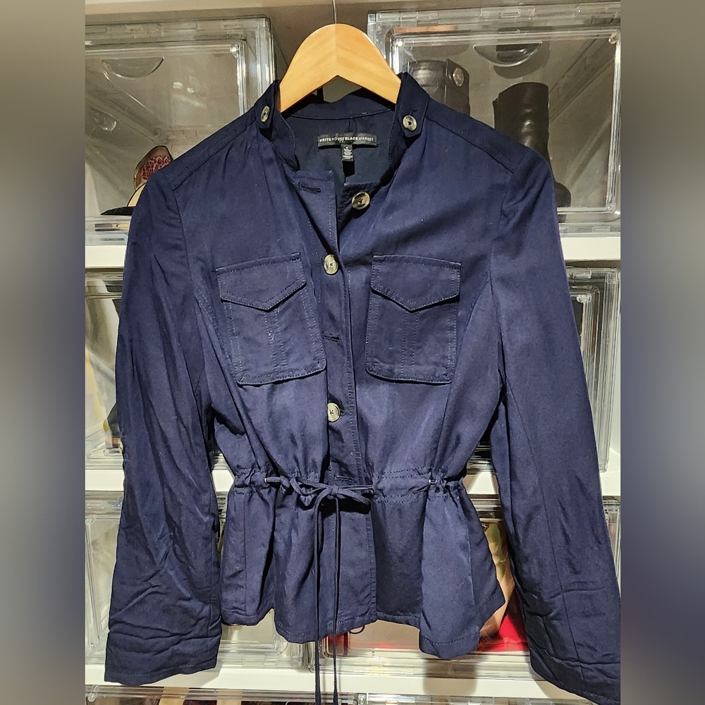 White House Black Market navy jacket